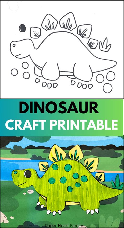 Download Free Dinosaur Set For Crafts