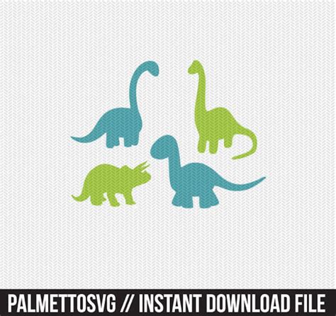 Download Free Dinosaurs - SVG File, DXF File Commercial Use For Crafts