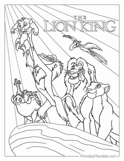 Free Disney Coloring Pages Lion King