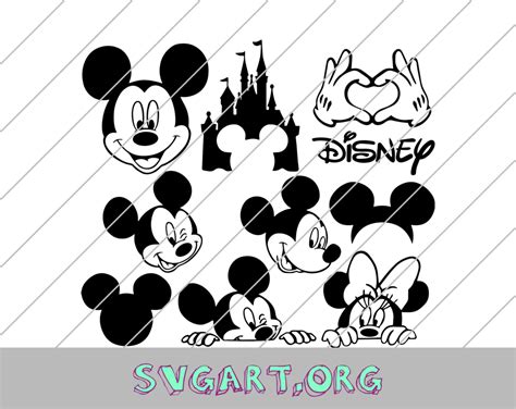 Unlock the Magic of Disney with Free Fantastical SVGs - Get Your Disney Craft On!