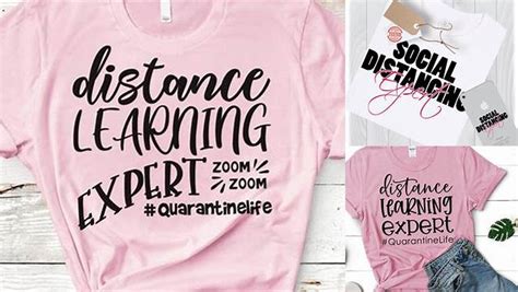 Download Free Distance Learning Expert, Quarantine Life Cricut SVG