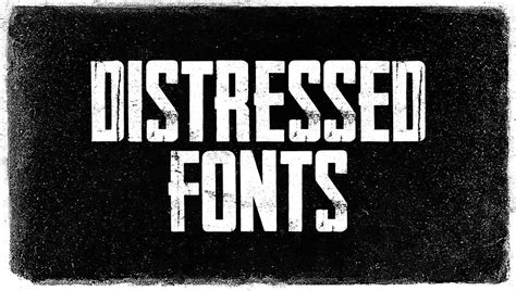 Download Free Distressed Font Commercial Use Free PSD Mockups