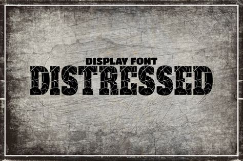 Download Free Distressed Font Creativefabrica DXF Files
