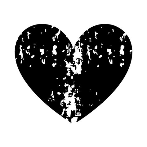Download Free Distressed Heart | Cut File For Silhouette