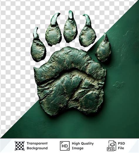 Download Free Distressed Paw Print with Claws Files Free PSD Mockups