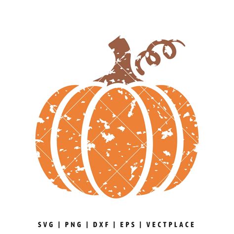 Download Free Distressed Pumpkin | Cut File For Crafts