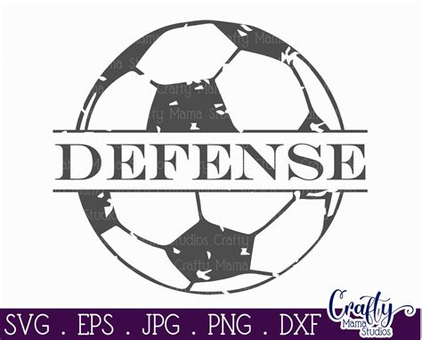 Download Free Distressed Soccer Svg - Defense Crafts