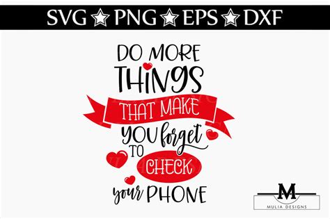 Download Free Do More Things Forget Phone SVG Crafts