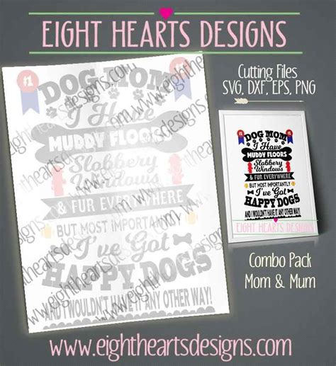 Download Free Dog Mom / Mom Combo Pack Files