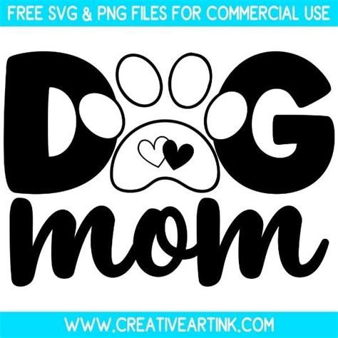 Download Free Dog Mom - Svg Cut File Files