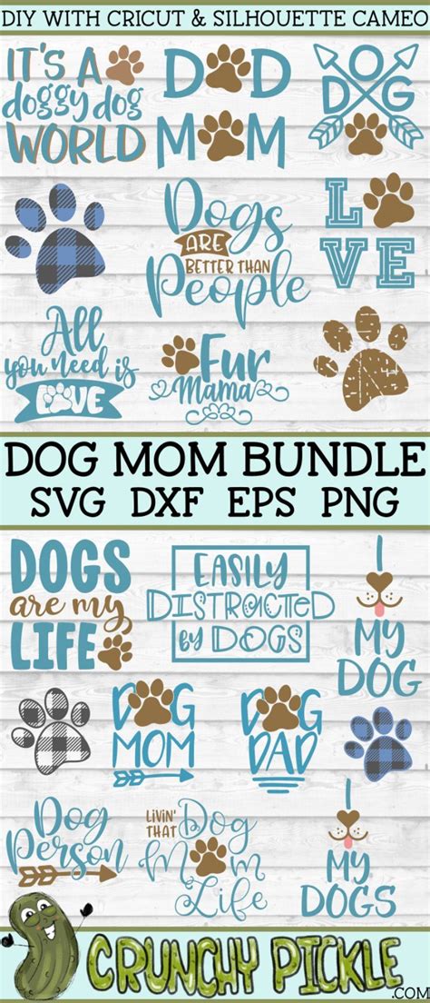 Download Free Dog Mom Big SVG Bundle Files For Crafts
