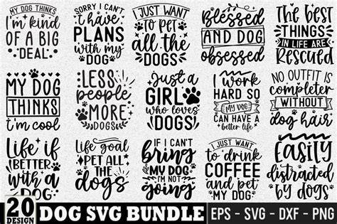 Download Free Dog Saying Design vector graphic. Files For Crafts