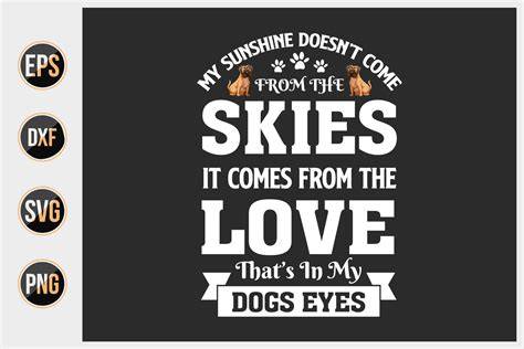 Download Free Dog Saying Design vector graphic. Printable