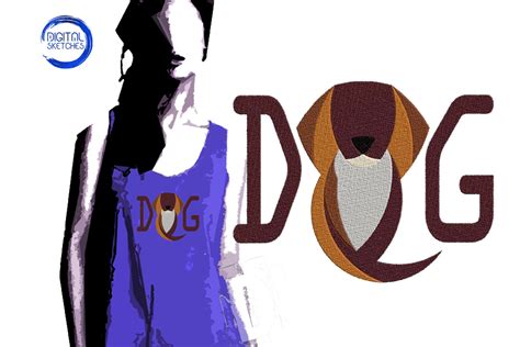 Download Free Dog Saying Machine Embroidery Pattern Commercial Use Free PSD Mockups