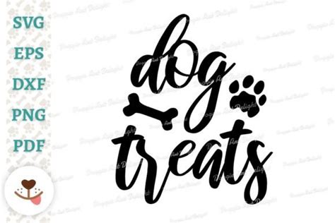 Download Free Dog Treats - SVG File, DXF File Commercial Use For Crafts