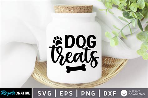 Download Free Dog Treats - SVG File, DXF File for Cricut Machine