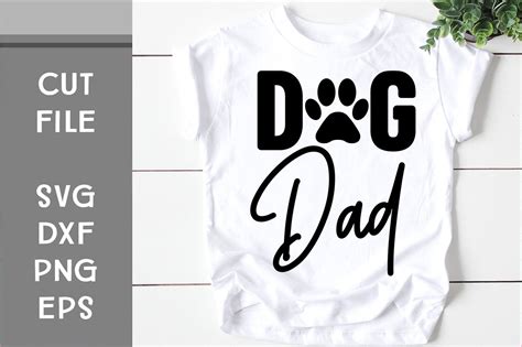 Download Free Dog dad SVG Cut File For Crafts