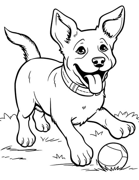 Download Free Dog design Printable