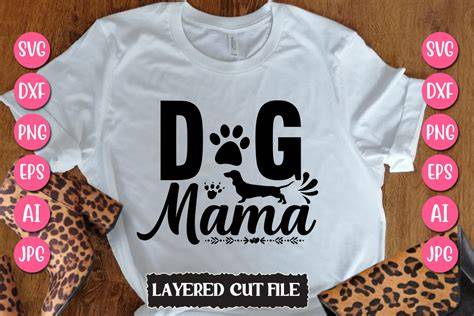 Download Free Dog mama SVG Cut File Cut Images