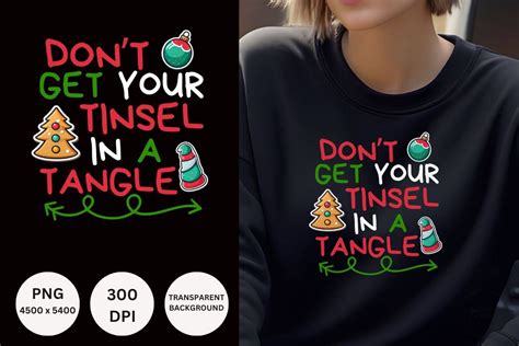 Download Free Don't get your tinsel in a tangle Commercial Use
