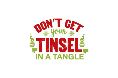 Download Free Don't get your tinsel in a tangle Commercial Use Free PSD Mockups
