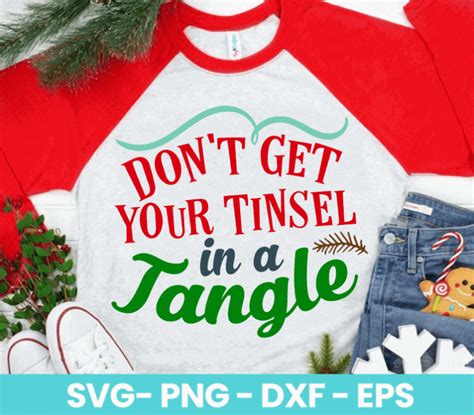 Download Free Don't get your tinsel in a tangle Cut Files