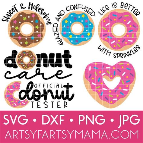 Download Free Donut Care SVG Cut File For Crafts