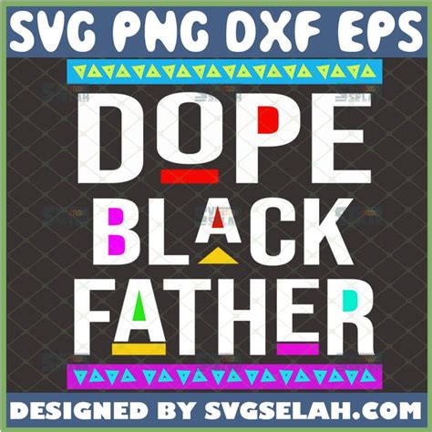 Download Free Dope Black Father SVG DXF Files