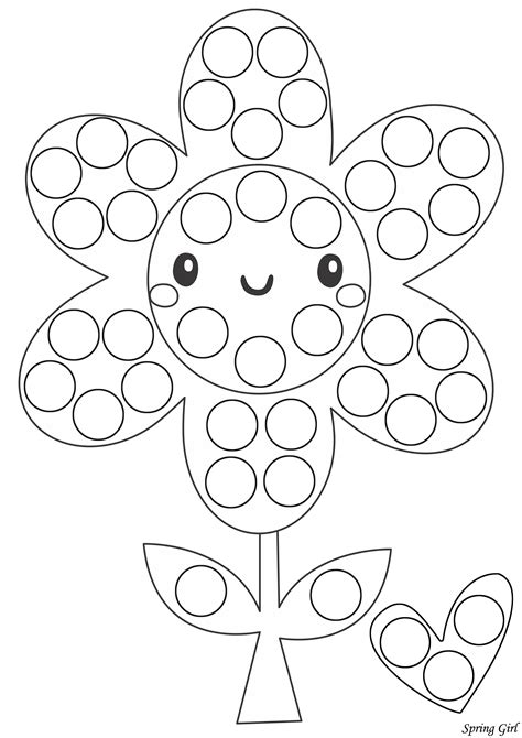 Free Dot Art Printables