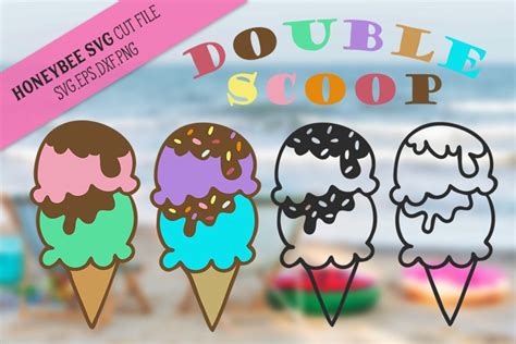 Download Free Double Scoop Doodles SVG Cut File Files DXF Files