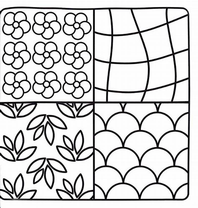 Free Download Fun Simple Coloring Pages Patterns