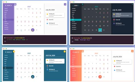 Free Download Javascript Calendar For Website