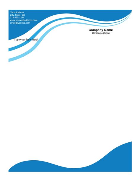 Free Download Letterhead Template