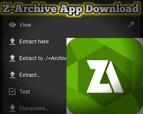Free Download Link For ZArchiver Pro Apk For android