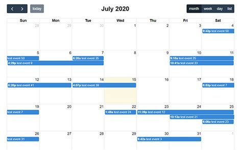 Free Download Php Calendar Script