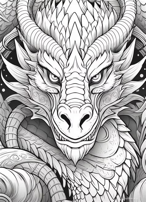 Free Dragon Drawing Backgrounds