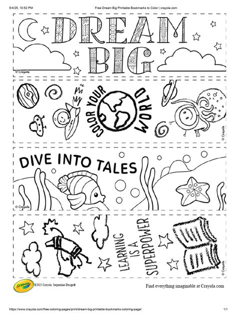 Download Free Dream Big Printable