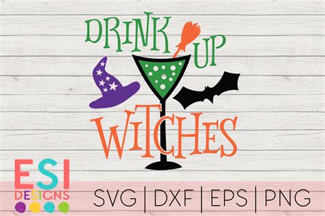 Download Free Drink Up Witches Commercial Use DXF Files