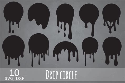 Download Free Drip SVG Creativefabrica DXF Files