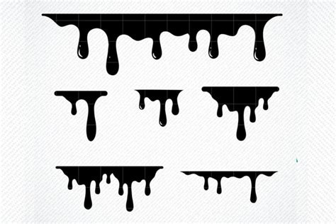 Download Free Drip SVG Files for Cricut