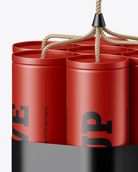 Download Free Dynamite Mockup PSD Generator