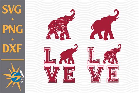 Download Free E For Elephant - SVG File, DXF File Commercial Use For Crafts