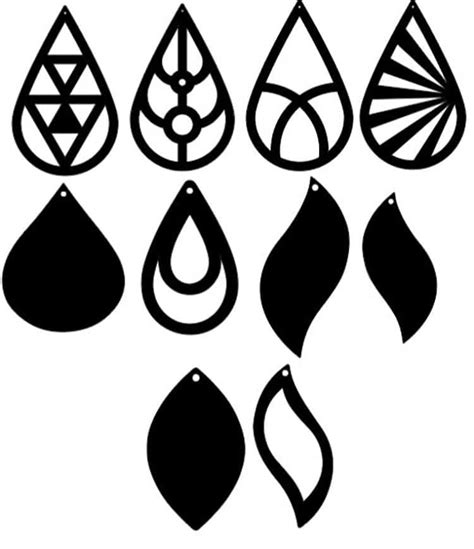 Download Free Earring Svg Files For Cricut Commercial Use
