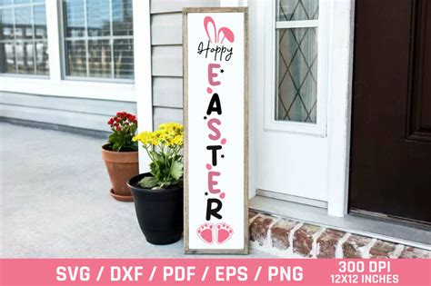 Download Free Easter / Spring Porch Signs SVG Bundle | SVG Cut Files Commercial Use Free PSD Mockups