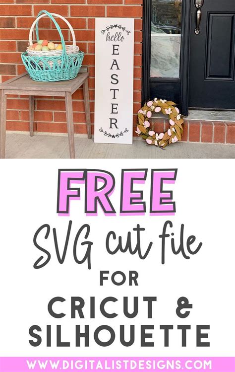 Download Free Easter / Spring Porch Signs SVG Bundle | SVG Cut Files Silhouette DXF Files