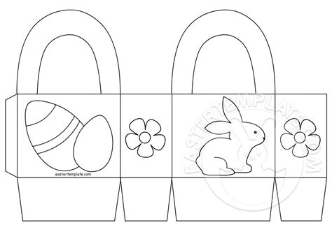 Free Easter Basket Templates To Print