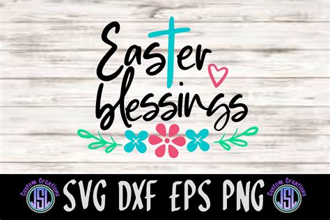 Download Free Easter Blessings - SVG File, DXF File Commercial Use DXF Files