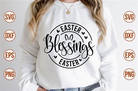 Download Free Easter Blessings - SVG File, DXF File Creativefabrica For Crafts