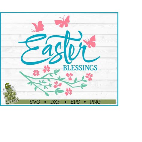 Download Free Easter Blessings - SVG File, DXF File Cricut SVG DXF Files