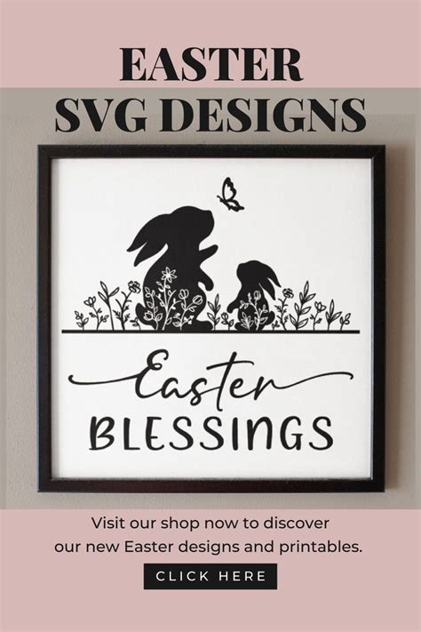 Download Free Easter Blessings - SVG File, DXF File Silhouette For Crafts
